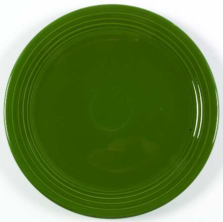 Fiesta Forest Green (Older) 12" Chop Plate (Round Platter)
