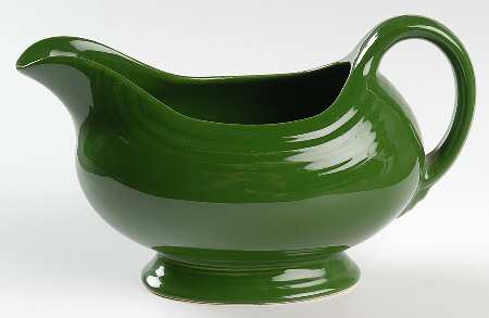 Fiesta Forest Green (Older) Open Sauce Boat