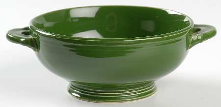 Fiesta Forest Green (Older) Cream Soup Bowl