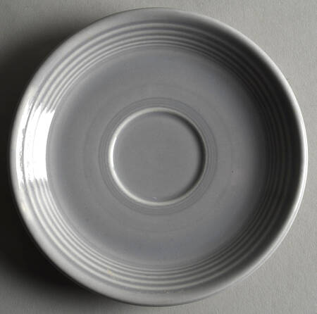 Fiesta Gray (Older) Saucer for Footed Cup