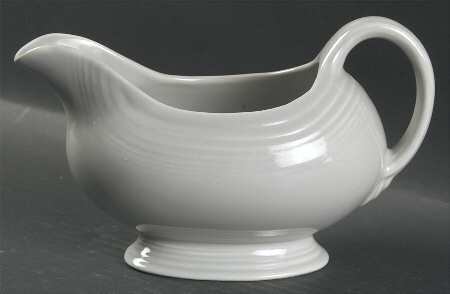 Fiesta Gray (Older) Open Sauce Boat