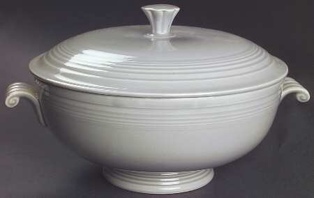 Fiesta Gray (Older) 1.25 Qt Round Covered Casserole