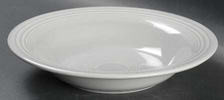 Fiesta Gray (Older) Rim Soup Bowl