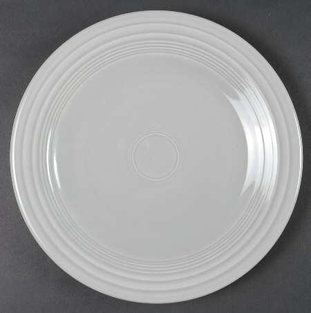 Fiesta Gray (Older) Dinner Plate