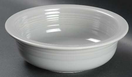 Fiesta Gray (Older) 8" Nappy