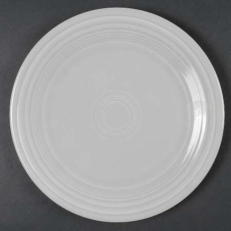 Fiesta Gray (Older) Luncheon Plate