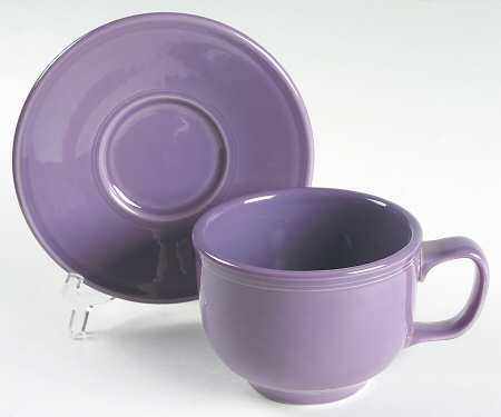 Vintage 1995 Fiesta Lilac 9-Inch Luncheon Plate By Homer Laughlin - New Old Stock