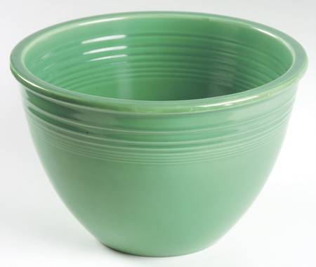 Fiesta Light Green (Older) 8" Nested Mixing Bowl w/No Center Interior Rings