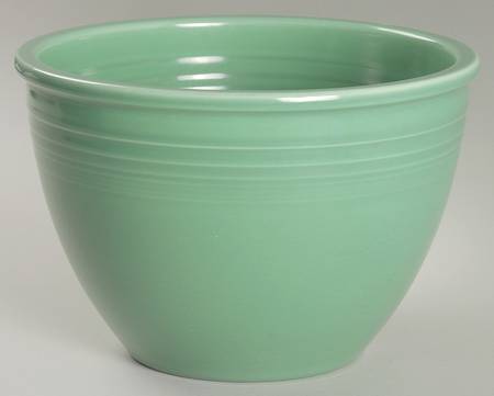 Fiesta Light Green (Older) 7" Nested Mixing Bowl w/No Center Interior Rings