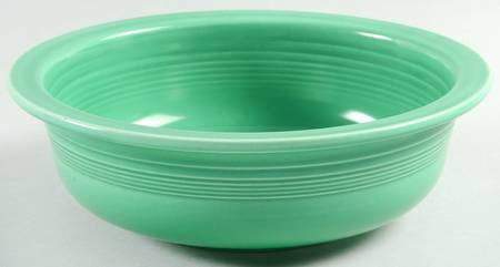 Fiesta Light Green (Older) 8" Nappy
