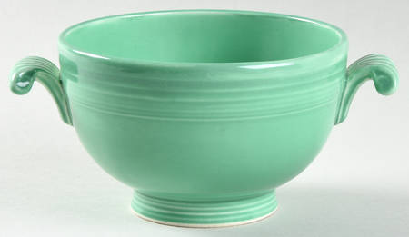 Fiesta Light Green (Older) Onion Soup Bowl No Lid