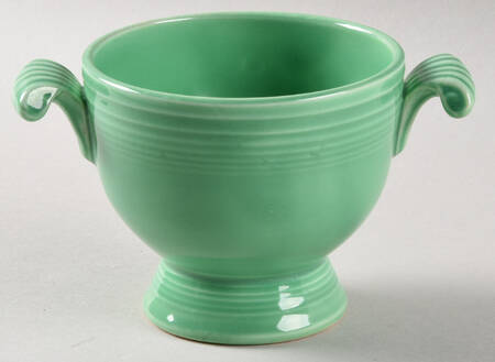 Fiesta Light Green (Older) Sugar Bowl No Lid