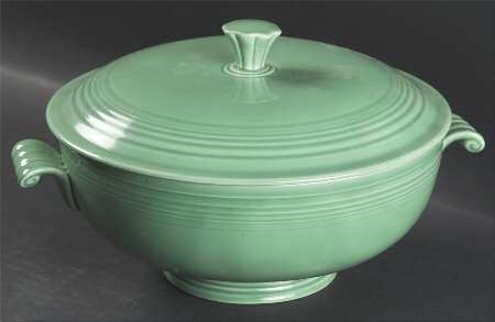 Fiesta Light Green (Older) 1.25 Qt Round Covered Casserole