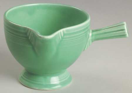 Fiesta Light Green (Older) Stick Handle Creamer