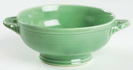 Fiesta Light Green (Older) Cream Soup Bowl