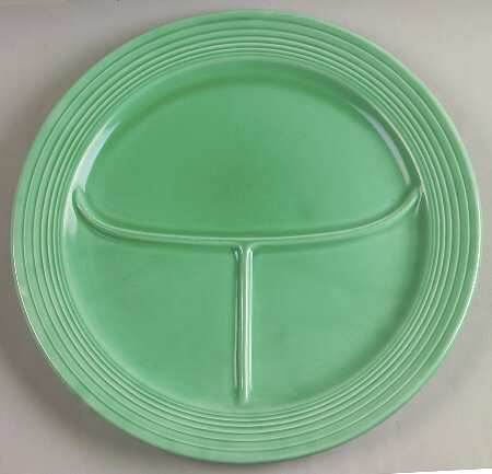 Fiesta Light Green (Older) Large Grill Plate