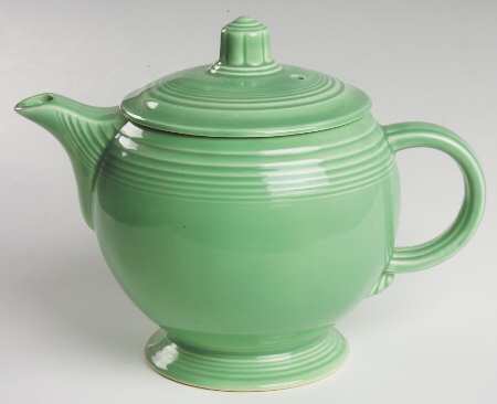 Fiesta Light Green (Older) Teapot & Lid