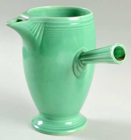 Fiesta Light Green (Older) Mini Coffee Pot No Lid