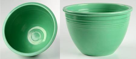 Fiesta Light Green (Older) 7" Nested Mixing Bowl w/Center Interior Rings