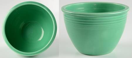 Fiesta Light Green (Older) 5 3/4" Nested Mixing Bowl w/No Ctr Interior Rings