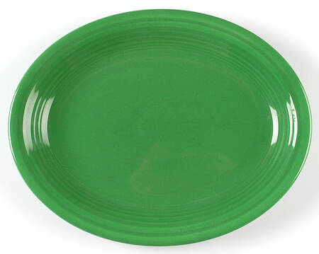 Fiesta Medium Green (Older) 12" Oval Serving Platter