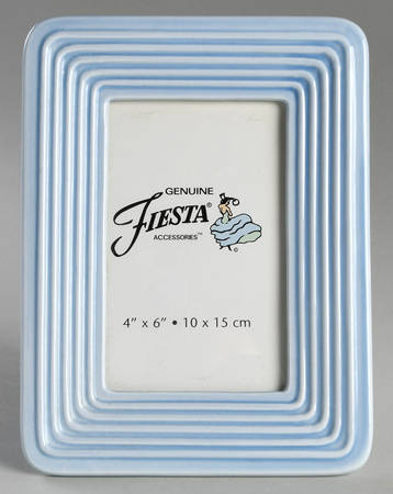 Fiesta Periwinkle Blue (Intro 1989) Frame-Holds 4" X 6"