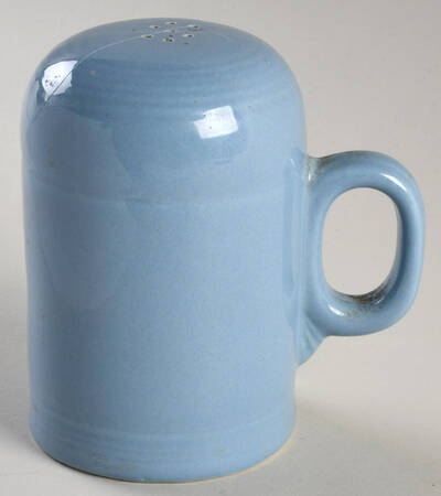 Fiesta Periwinkle Blue (Intro 1989) Stove Top Salt Shaker