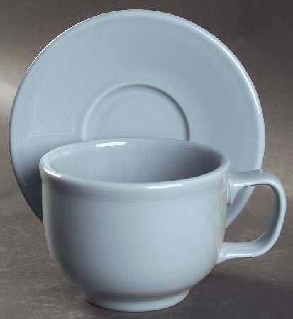 Fiesta Periwinkle Blue (Intro 1989) Jumbo Cup & Saucer Set