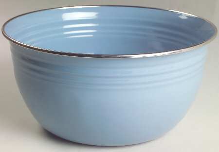 Fiesta Periwinkle Blue (Intro 1989) 9" Metal Bowl