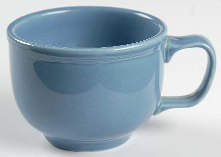 Fiesta Periwinkle Blue (Intro 1989) Flat Cup