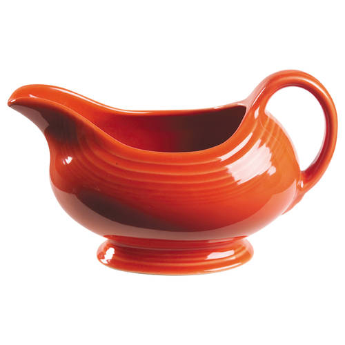 Fiesta Persimmon (Intro 1989) Open Sauce Boat