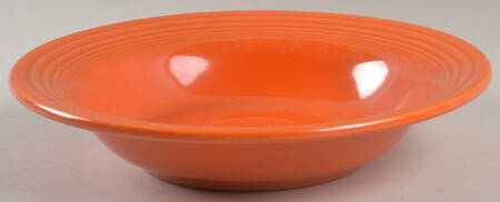 Fiesta Persimmon (Intro 1989) Rim Soup Bowl