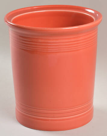 Fiesta Persimmon (Intro 1989) Large Canister No Lid