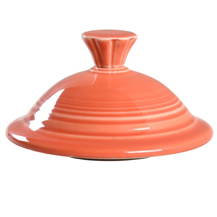 Fiesta Persimmon (Intro 1989) Lid for Teapot