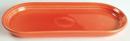 Fiesta Persimmon (Intro 1989) 13" Oblong Tray