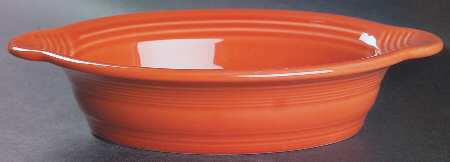 Fiesta Persimmon (Intro 1989) Open Individual Casserole