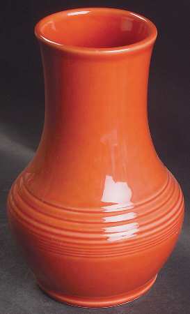 Fiesta Persimmon (Intro 1989) Royalty Vase