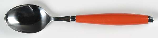 Fiesta Persimmon (Intro 1989) Oval Place Soup Spoon