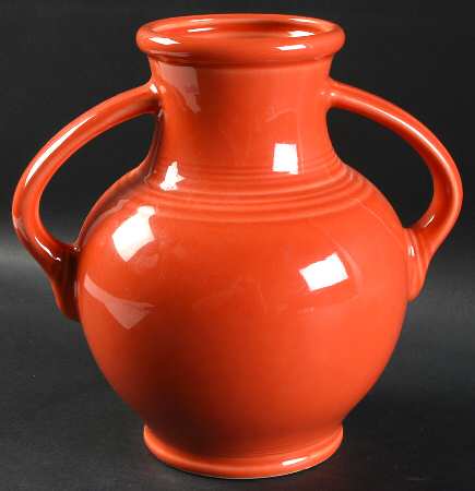 Fiesta Persimmon (Intro 1989) 8" Vase