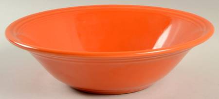 Fiesta Red (Older) 9" Round Vegetable Bowl