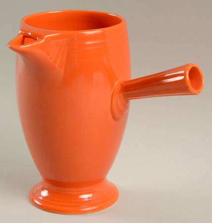 Fiesta Red (Older) Mini Coffee Pot No Lid
