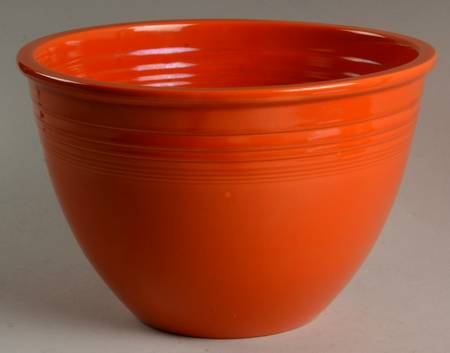 Fiesta Red (Older) 8" Nested Mixing Bowl w/Center Interior Rings