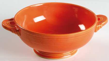 Fiesta Red (Older) Cream Soup Bowl