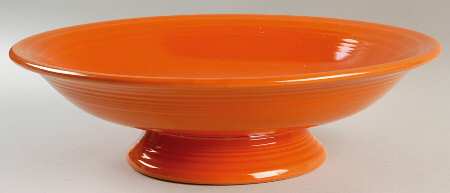 Fiesta Red (Older) Round Compote (Height X Width)