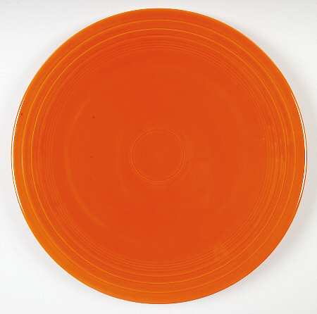 Fiesta Red (Older) 14" Chop Plate (Round Platter)