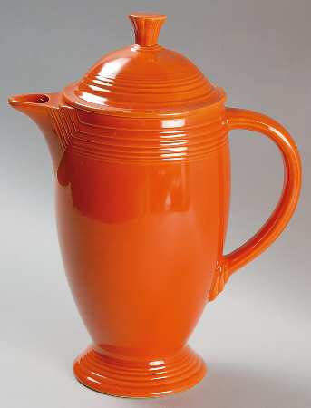 Fiesta Red (Older) Coffee Pot & Lid