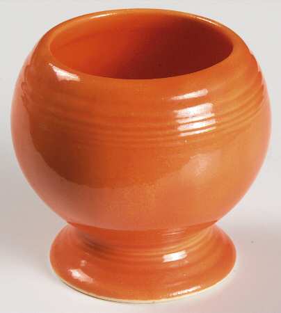 Fiesta Red (Older) Mustard Jar No Lid