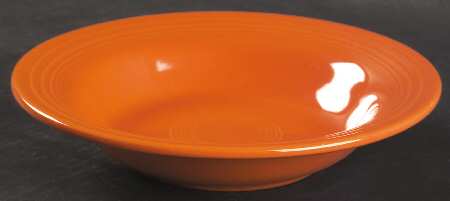 Fiesta Red (Older) Rim Soup Bowl