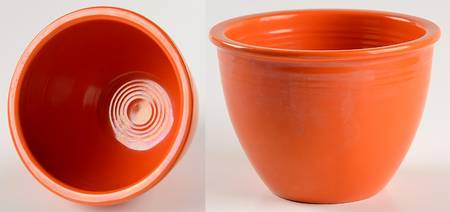 Fiesta Red (Older) 5" Nested Mixing Bowl w/Center Interior Rings