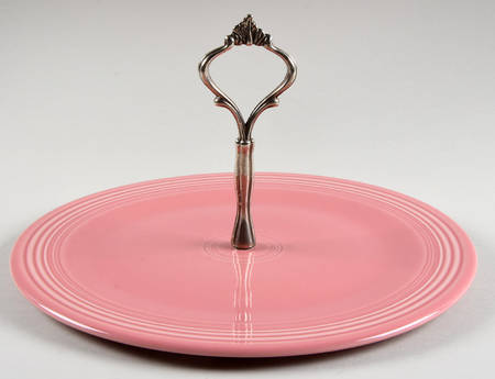 Fiesta Rose (Intro 1986) Center Handled Serving Tray